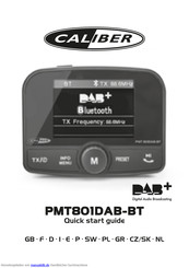 Caliber PMT801DAB-BT Kurzanleitung