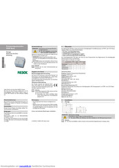 Resol PSW Basic Montageanleitung