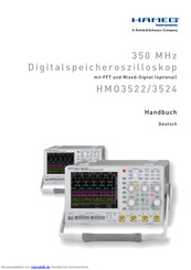 Hameg HMO3522 Handbuch