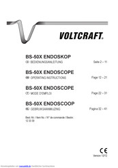 VOLTCRAFT BS-50X Bedienungsanleitung