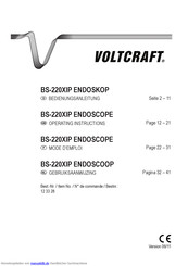 VOLTCRAFT BS-220XIP Bedienungsanleitung