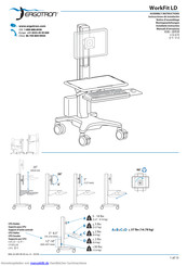 Ergotron WorkFit LD Montageanleitungen