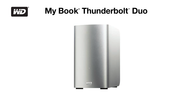 Western Digital My Book Thunderbolt Duo Handbuch