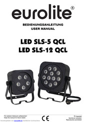 EuroLite LED SLS-5 QCL Bedienungsanleitung