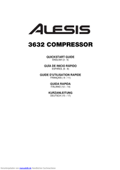 Alesis 3632 COMPRESSOR Kurzanleitung