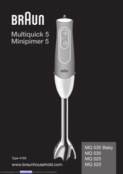 Braun Multiquick MQ525 Handbuch