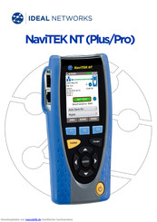 Ideal Networks NaviTEK NT Pro Kurzanleitung