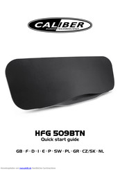 Caliber HFG 509BTN Schnellstartanleitung