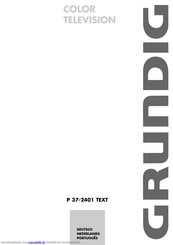 Grundig DAVIO 14 P 37-4501 TEXT Handbuch