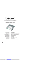 Beurer BG 71 Gebrauchsanleitung