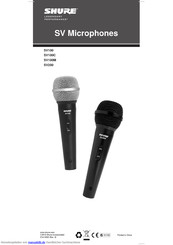 Shure SV100M Bedienungsanleitung