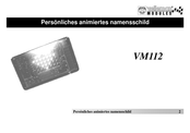 Velleman VM112 Kurzanleitung