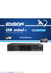Edison OS mini+ Kurzanleitung
