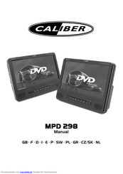 Caliber MPD 298 Bedienungsanleitung