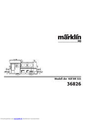 marklin 36826 Anleitung