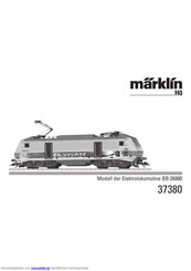 marklin Voyage BB 26000 Anleitung