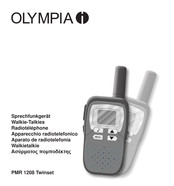 Olympia PMR 1208 Twinset Bedienungsanleitung