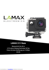 Lamax Electronics X7.1 Naos Anleitung
