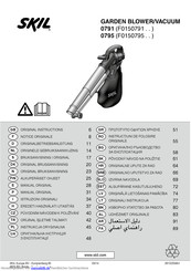 Skil F0150795 serie Originalbetriebsanleitung