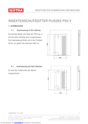 Isotra PS3 V Montageanleitung