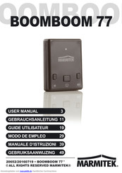 Marmitek BoomBoom 77 Gebrauchsanleitung