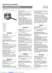 OJ Electronics ETOG-55 Handbuch