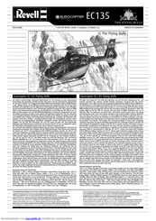 REVELL Eurocopter EC 135 Flying Bulls Handbuch