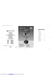 Bionaire PEDESTAL BASF1714 Betriebsanleitung