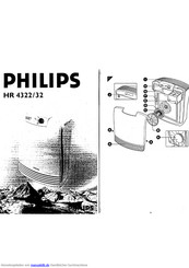 Philips HR 4322/32 Handbuch