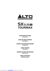 Alto Professional SX SUB 15 TOURMAX Schnellstartanleitung