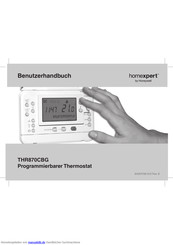 Honeywell homexpert THR870CBG Benutzerhandbuch