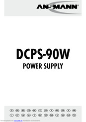 ANSMANN DCPS-90W Bedienungsanleitung