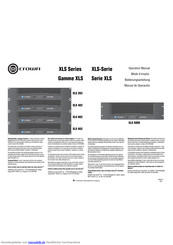 Crown Xls 402 Handbucher Manualslib