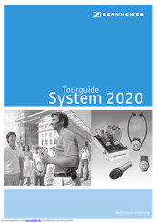Sennheiser System 2020 D Bedienungsanleitung