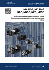 Grundfos NBG series Bedienungsanleitung