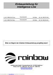 Rainbow IL-X4.7 MB W124 Front Einbauanleitung