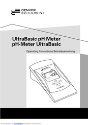 Denver Instrument UltraBasic Betriebsanleitung