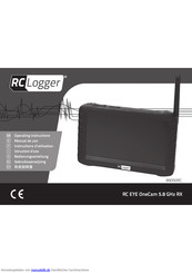 RC Logger RC EYE OneCam 5.8 GHz RX Bedienungsanleitung