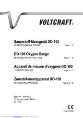 VOLTCRAFT DO-100 Bedienungsanleitung