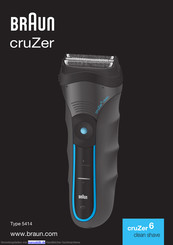 Braun cruZer 6 clean shave Gebrauchsanweisung