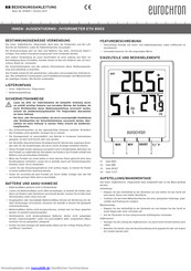 Eurochron ETH 8003 Bedienungsanleitung