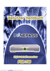 FINEPASS FSR-700 Benutzerhandbuch