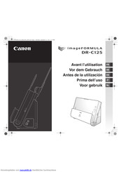 Canon imageFORMULA DR-C125 Installationsanleitung