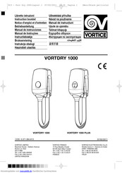 Vortice VORTDRY 1000 Betriebsanleitung