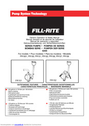 FILL-RITE FR157 Gebrauchsanweisung Und Sicherheitsvorschriften