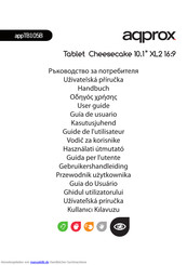aqprox! Cheesecake appTB105B XL2 16:9 Handbuch