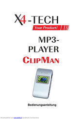 X4-TECH ClipMan Bedienungsanleitung