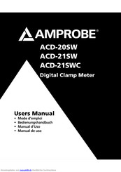 Amprobe ACD-21SWC Bedienungshandbuch