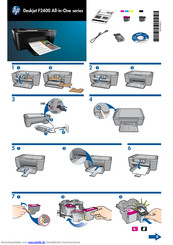 HP Deskjet F2400 Handbuch