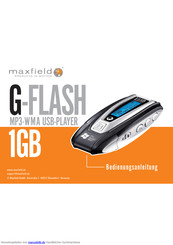 Maxfield MAX G-Flash 1GB Bedienungsanleitung